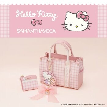 サマンサベガからサンリオキャラクターズ「ハローキティ」コラボコレクションが登場(ハート)
