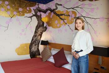 パークホテル東京 アーティストルーム「桜」現代日本画家・大竹寛子氏 インタビュー　～時・夢・季節が交差する“桜の間”に込めた想いとは～