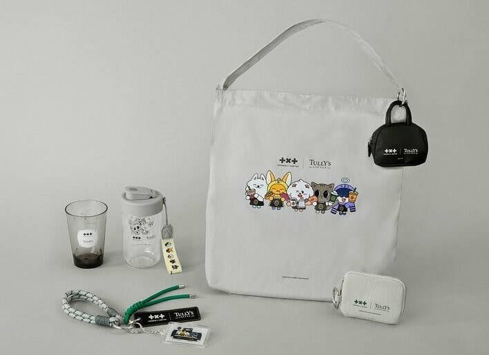TOMORROW X TOGETHERとタリーズコーヒーが初コラボ！ミニポーチや