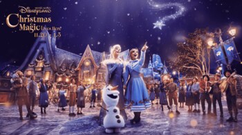 香港ディズニーランド・リゾート、ディズニー・フレンズと一緒に、ホリデーの魔法ときらめく雪が彩る「ディズニー・クリスマス」を11月20日(金)より開催