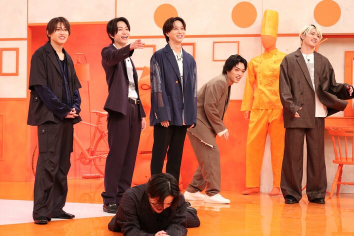 timeleszから寺西拓人、原嘉孝、橋本将生、猪俣周杜、篠塚大輝が登場！こっちの風磨（狩野英孝）らとアイドル頂上決戦『何か“オモシロいコト”ないの？』