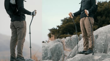 「歩くが、軽くなる。」“くの字型”トレッキングポール「軽禅杖（けいぜんじょう） UL ZEN POLE」発売開始