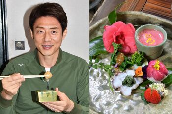 松岡修造 「修造スプリング！」旬を感じる出張女将のおもてなし料理に大喜び