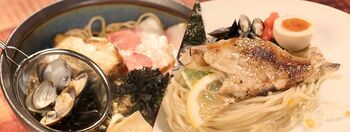島根県の新グルメは？シジミたっぷり黒〜い醤油ラーメン×のどぐろづくしのつけ麺【FNSご当地うま撮GP】 