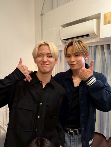 宇宙一のリーダー」JO1與那城奨が白岩瑠姫のソロ現場に大量差し入れ