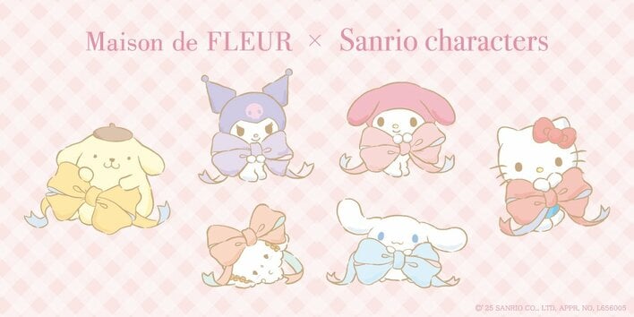 サンリオ×リボンがかわいすぎる！Maison de FLEURコラボでハローキティ