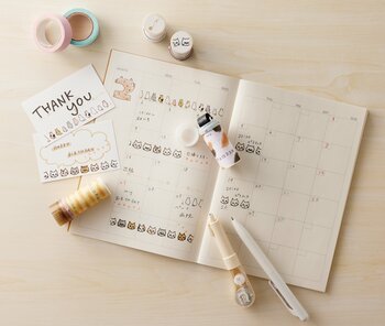 ネコ好き必見！ 手帳やカードを楽しく彩るローラー式🐾　デコレーションローラースタンプ「ネコロール」 ～「猫の日」2月22日発売 ～