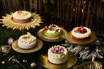 【ザ・リッツ・カールトン大阪】「ウィンターワンダーランド～冬の夢の世界～」をテーマに5種のクリスマスケーキが登場