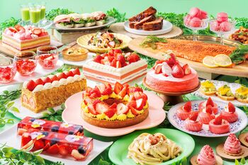 【リーガロイヤルホテル大阪】[新作]“いちご尽くし”の第2弾！春彩るスイーツで華やぐひととき 春の「いちごビュッフェ」を開催