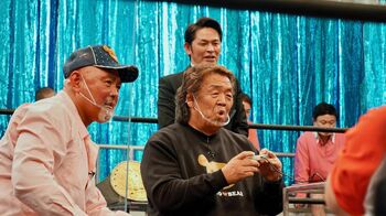 長州力らレジェンドレスラーたちがゲームで対決！「長州噛めー！」“ストⅡ”では珍＆奇跡のプレーも