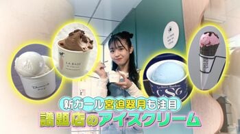 話題のアイスクリーム4選 青山や中目黒の人気アイスも！新イマドキガール宮迫翠月が実食リポ