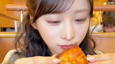 反則級の彼女感あふれる動画にもん絶寸前！AKB48小栗有以 サイゼ定番