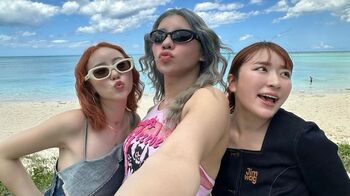 中町綾＆平フラNICO＆とうあ ハワイのビーチで大胆ビキニ 「スタイル良すぎ」の声