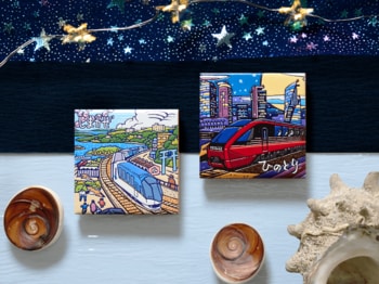『電車で旅するマグネット』に近鉄シリーズが新登場。観光特急「しまかぜ」と、特急「ひのとり」を発売