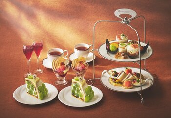 100年の時を刻む赤煉瓦空間で秋の恵みを味わうTOKYO STATION CAFE -THE NORTH DOME-「プレミアム アフタヌーンティー」平日限定で9月14日からスタート。
