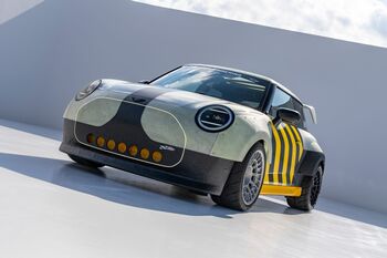 MINI x DEUS EX MACHINAコラボレーション・モデル「The Skeg」日本初公開