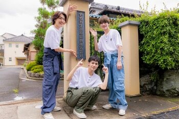 大西風雅、AmBitious・井上一太、Boys be・角紳太郎が絵具作りから始まる人生初の日本画に本格挑戦！『関西ジュニア ノーフィルター』