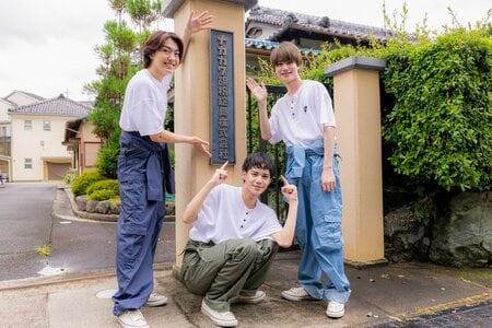 大西風雅、AmBitious・井上一太、Boys be・角紳太郎が絵具作りから始まる人生初の日本画に本格挑戦！『関西ジュニア ノーフィルター』