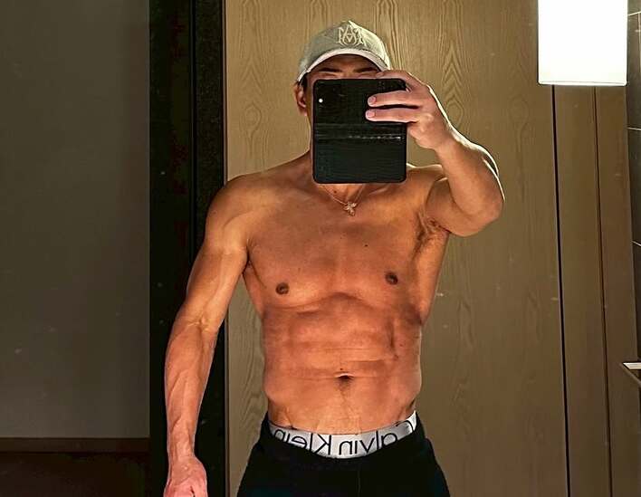 筋肉のかけら 鬼のガタイMAX！」魔裟斗 46歳のバッキバキの肉体美で復帰を示唆