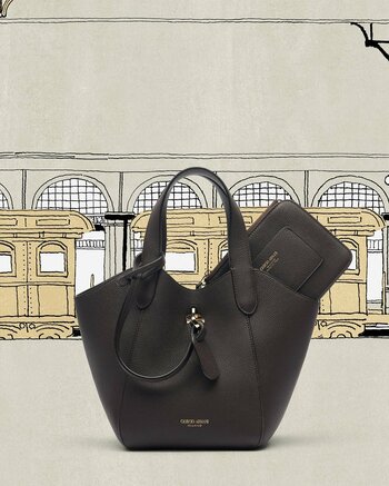 【ジョルジオ アルマーニ】 静けさの中に美しさを宿すジョルジオ アルマーニのトートバッグシリーズに新作登場