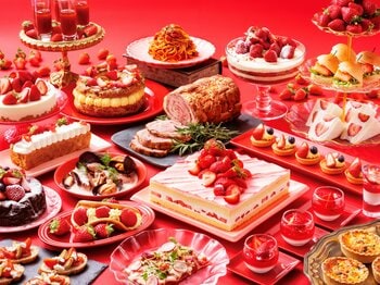 【リーガロイヤルホテル大阪】2026年最新作！“いちご尽くし”スイーツを好きなだけ。冬限定「いちごビュッフェ」を開催