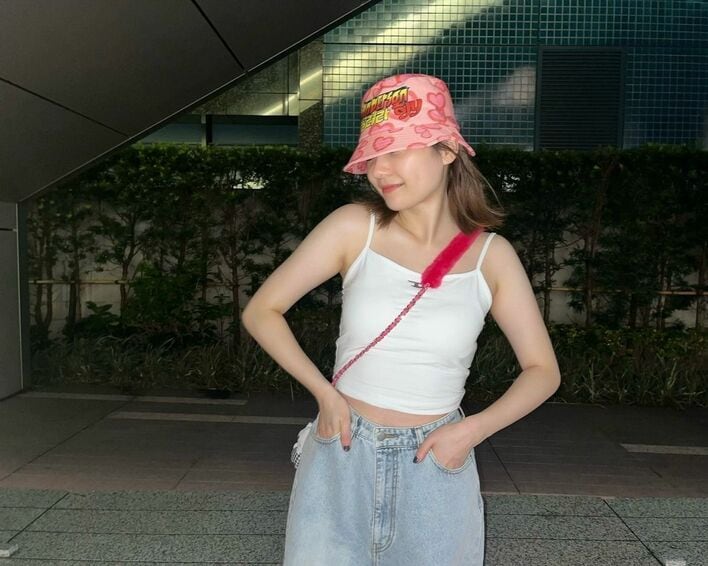 ぱるる様　私服 ぱるるX（2026/05/03）⁡ ⁡⁡ ⁡#島崎遥香 #ぱるる⁡ ⁡#グラニフ