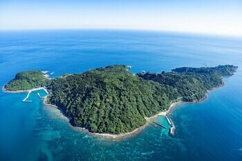 9月1日グランドオープンを控える無人島リゾート「HINATA大島」、7月30日に完全招待制の先行現地内覧会を開催