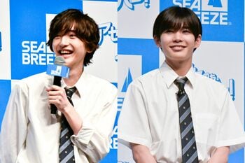 道枝駿佑＆長尾謙杜「2人で切磋琢磨してきた」ともに“青春時代”を過ごし生まれた同期の絆