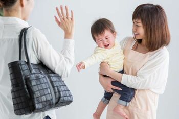 保育園の登園時に泣き顔を見せまいと我慢する娘…千秋の体験談に横澤夏子が涙！