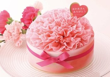 【アンテノール 母の日限定】ホワイトチョコでできた繊細なカーネーションのケーキで日頃の感謝を