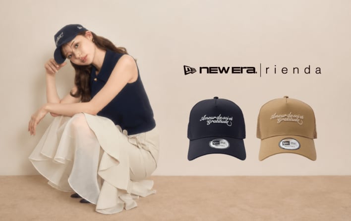 rienda(リエンダ)『NEW ERA(R)(ニューエラ)』とのコラボレーションアイテムが発売！