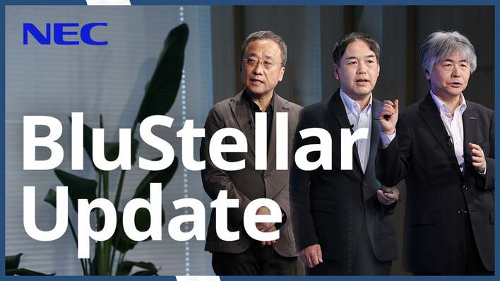 【NEC記者会見】AIを中核に「BluStellar」を強化。「AI Native Company」として社会変革をリード