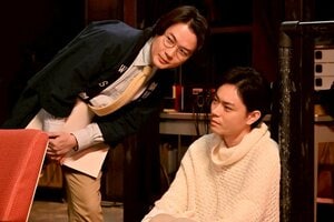 久部（菅田将暉）演出の『冬物語』上演中の劇場でトロ（生田斗真）がヤジを飛ばす『もしもこの世が舞台なら、楽屋はどこにあるのだろう』第8話予告