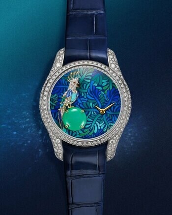 【ティファニー】卓越したクラフトの伝統を体現する「パラダイス バード パロット ウォッチ」を「ブルー ブック 2026：ヒドゥン ガーデン」で発表