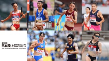 【日本選手権リレー】エントリーリスト決定／U20世界選手権銀メダリストの古賀ジェレミー、後藤大樹らがエントリー！！