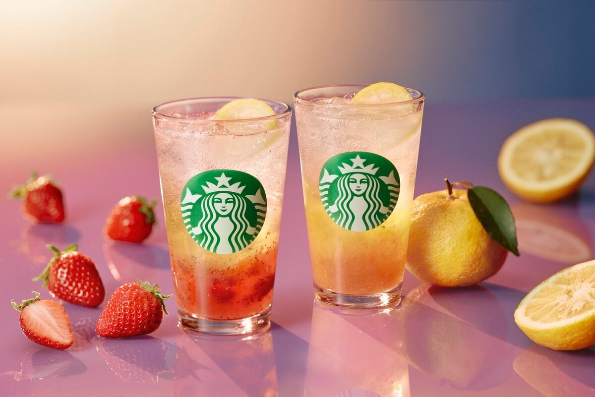 スタバ新作】暑い時期にピッタリ！爽快な“香るソーダ”が新登場 長濱