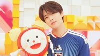JI BLUE/JO1・河野純喜「抱きしめたい。寄りかかりたいです（笑）」與那城奨の差し入れ＆スタジオ訪問に感激！『めざましテレビ』生出演