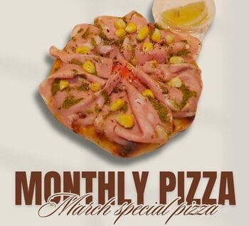 【4月1日(水)発売】春を味わう一品。SHOGUN PIZZAから「蕗のとうとボローニャソーセージのビスマルク」が登場