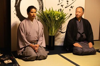 特別茶会開催「茶の湯の道・ものづくりの心、　　　　　　　　　　　　　　　　　パルミジャーノ・レッジャーノ道への繋がり」