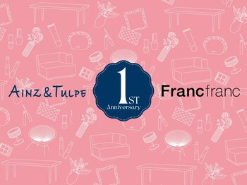 アイングループ参画１周年を記念した「アインズ＆トルペ｜Francfranc１周年企画」を9月26日（金）より開始
