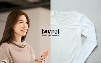 PEARLY GATES ×［sn］super.naturalメリノウールとハイテク素材が融合した、ゴルフのための新しいウェアが誕生
