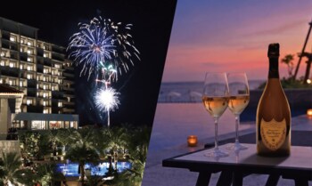 沖縄最大級のプールを誇る「琉球ホテル＆リゾート 名城ビーチ」、打上花火やビーチライブ、至高のドン・ペリニヨン体験など開業4周年を記念した、“五感で楽しむ”サマープログラムを開催