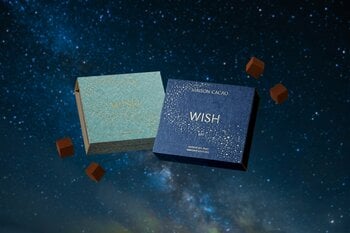 日本の四季折々の情緒を楽しむ【四季とメゾン】。五節句の七夕を祝い、夜空に願いをかけた生チョコが限定登場。星降る島として知られる、沖縄の波照間島産、黒糖を使用した味わい。