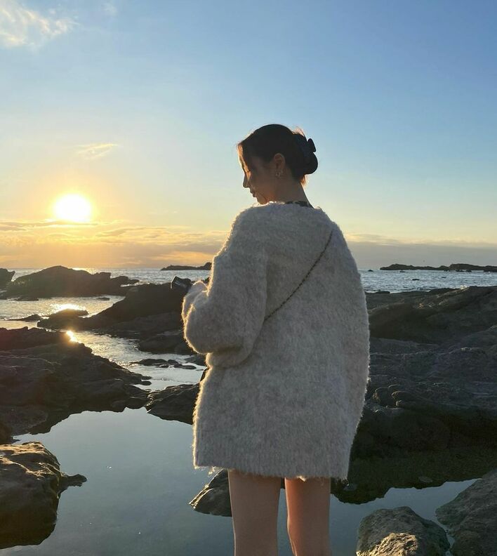 未使用WIND AND SEA レタードカーディガン ネイビー 中町綾 未使用WIND AND SEA レタードカーディガン ネイビー 中町綾