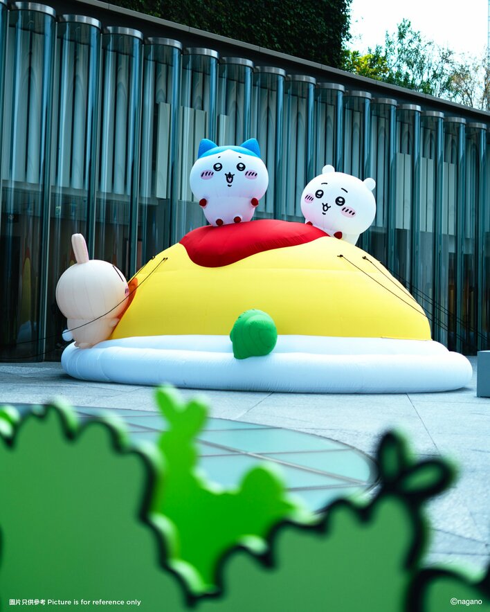 ちいかわの大規模展『CHIIKAWA DAYS』香港で開催中！高さ9m巨大