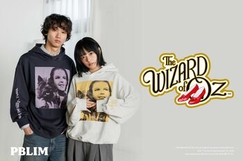 PBLIM（ピービーリム）より映画『オズの魔法使』をテーマにしたスウェット＆パーカーが販売中
