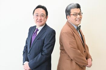 軽部真一×三宅正治 同期アナが初対談で舌戦！「ライバル意識？まったくないですよ」