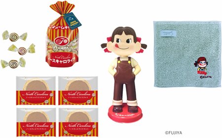 【不二家】ミルキー発売75周年記念したハッピーバッグが登場！卓上ペコちゃん人形や人気菓子商品などを詰め合わせた豪華ラインナップ
