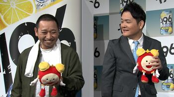 ノブ 大悟がさっそく街裏ぴんくのネタをパクり「ごっついなお前！」