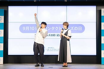 濱口優＆南明奈 第一子誕生後、初の公の場で子育てトーク「最初は僕にそっくりだった」